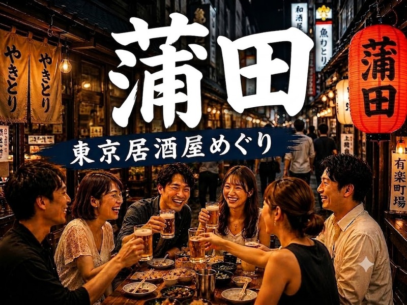 🍻蒲田｜東京居酒屋めぐり｜27〜39歳｜1人参加限定
