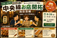 【30〜40代】中央線お店開拓🍻西荻窪編♪初参加・おひとり参加歓迎✨