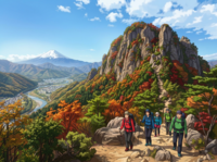 スリルを感じる岩場にチャレンジ！🪨岩殿山・稚児落とし登山