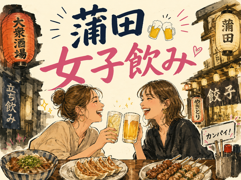 🍺 U34女子限定！蒲田ではしご酒 🍻
