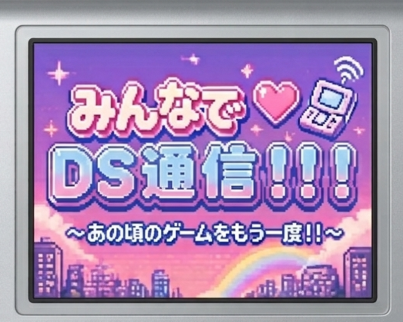 【👾平成世代大歓迎！！👾】みんなでDS通信！！〜あの頃のゲームをもう一度〜