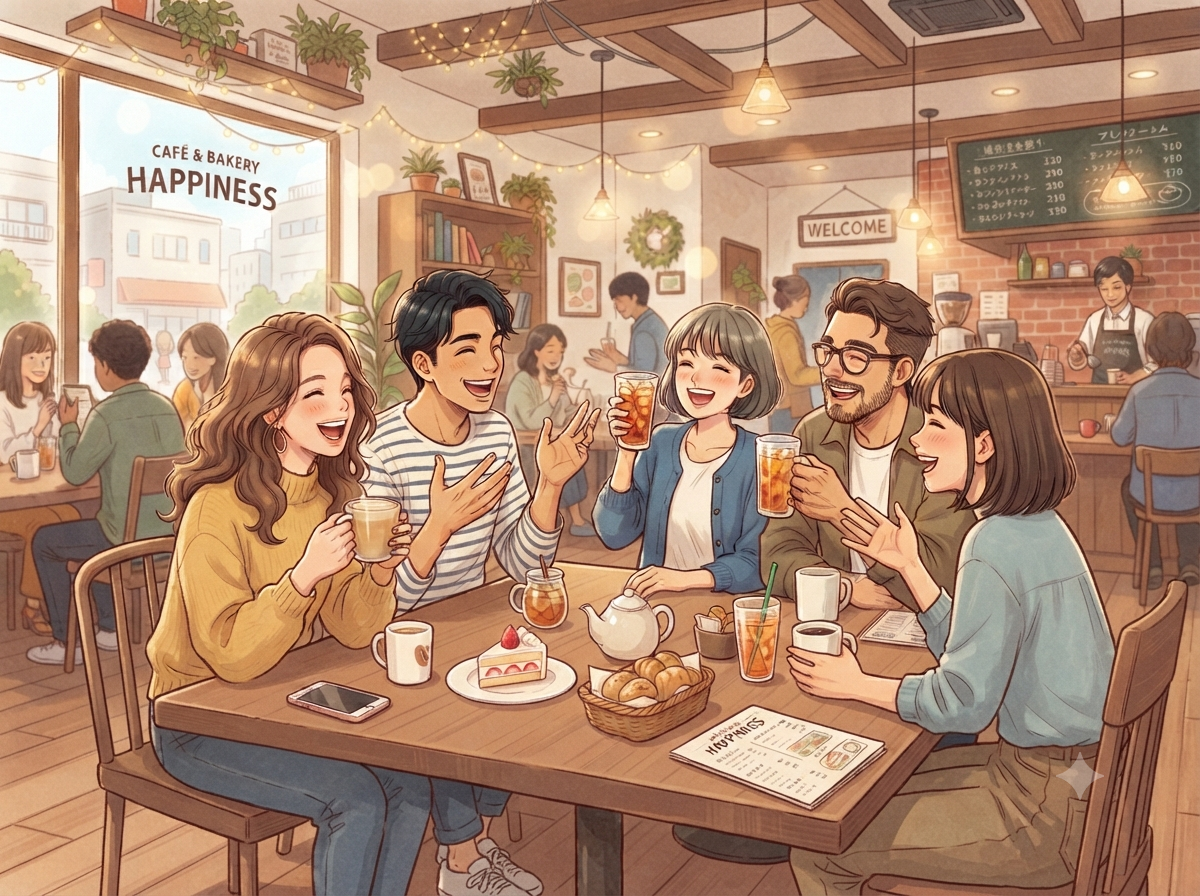🌈初参加・1人参加歓迎☕️ランチカフェ会