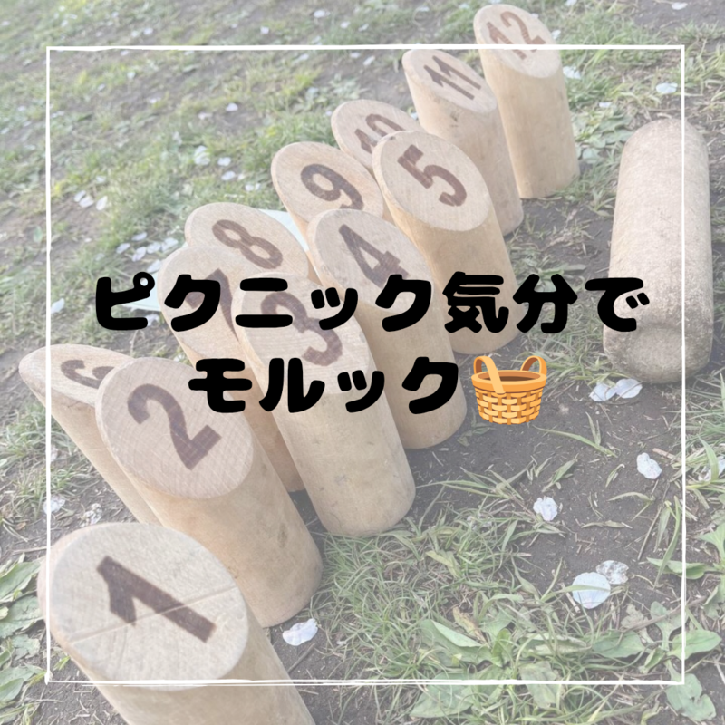 【9/19(土)代々木公園で開催🥏】20代30代限定！初心者歓迎ピクニック気分でモルック🪵満席続出！