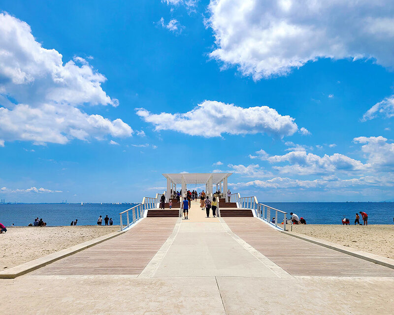 【稲毛海浜公園🏖️】で思い出づくり・大人の海水浴ピクニック