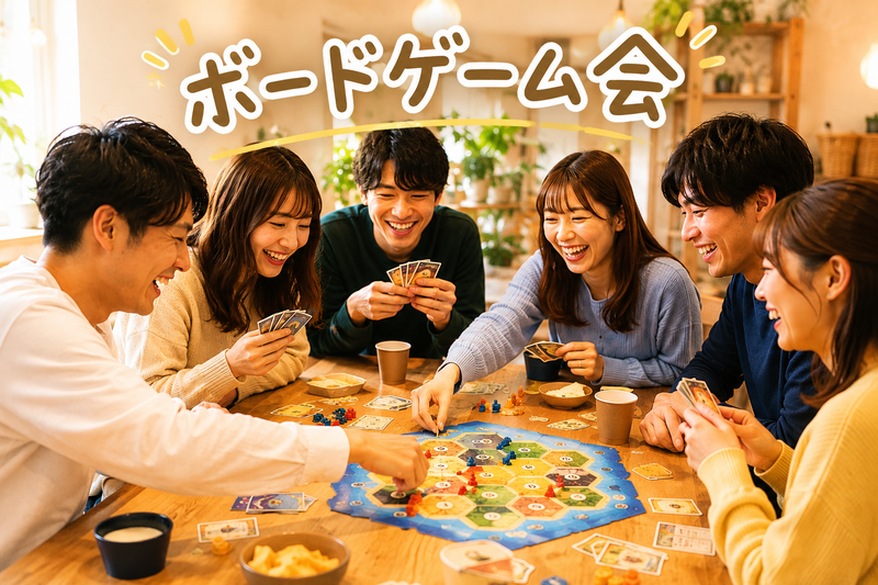 【8/15(土)15時開催】ボードゲームをやろう✨【20代限定】