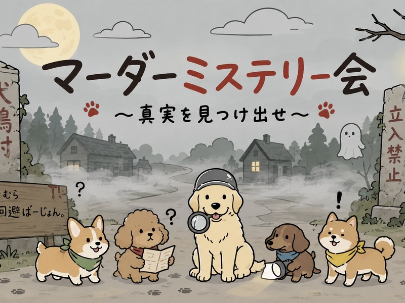 【秋葉原開催】初心者がメイン！マーダーミステリー会