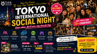 国際交流ナイト @新宿【世界の方と出会える場】※英語喋れなくてもOK