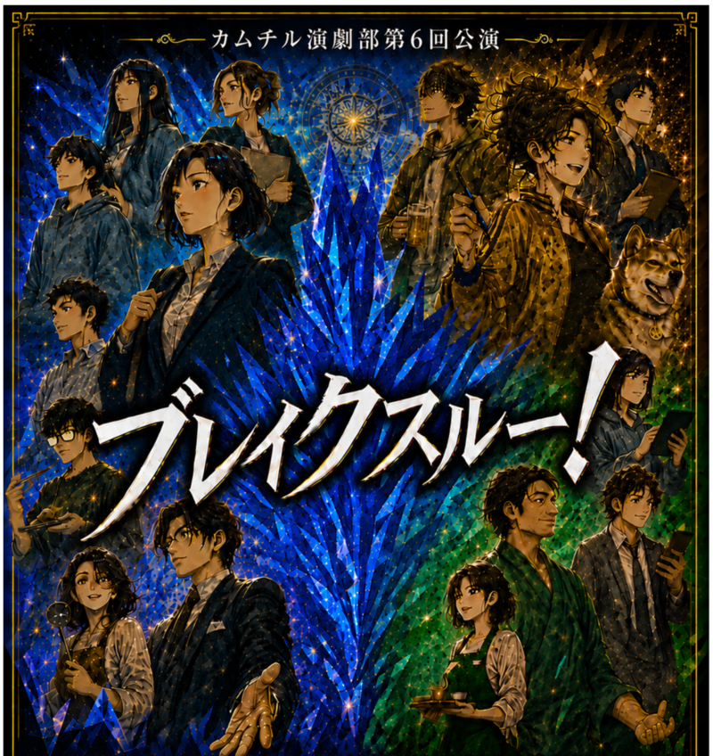 【9/19-13:30】カムチル演劇部第6回本公演≪ブレイクスルー！≫