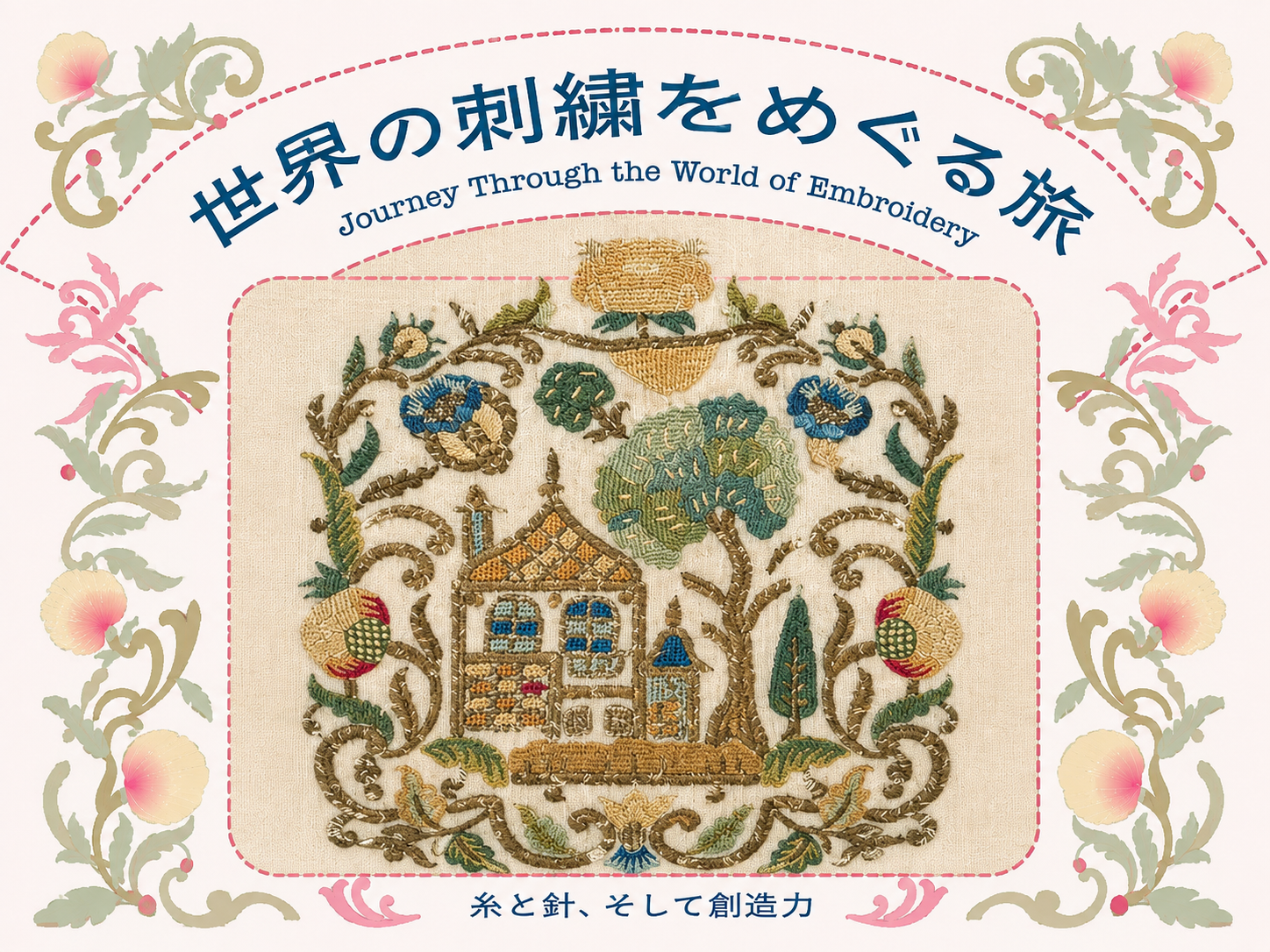 （検討中）世界の刺繡をめぐる旅