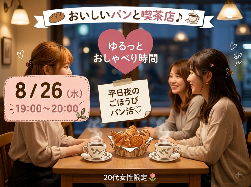 🌙 平日夜のごほうびパン活♡