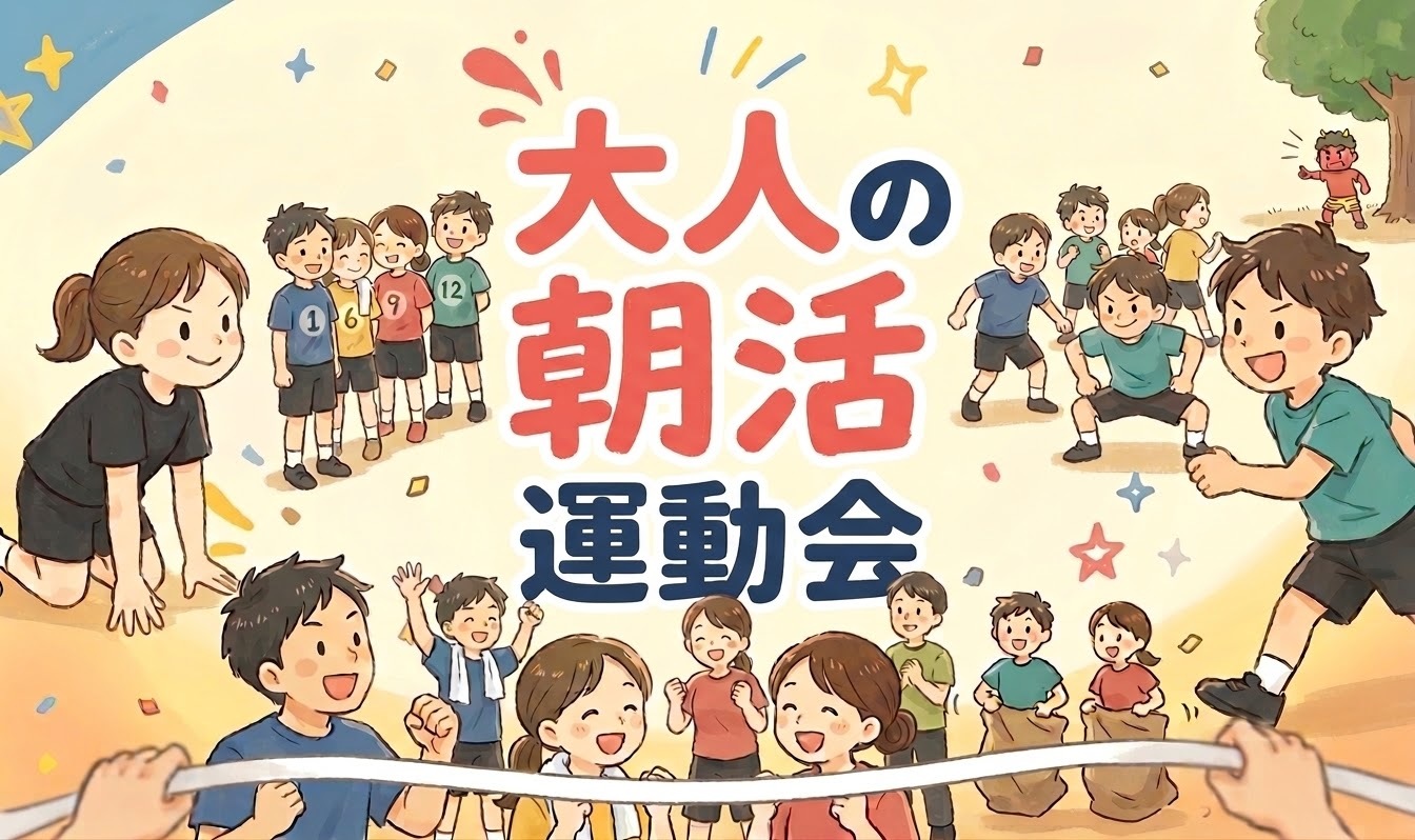 【21-32歳限定/女性・初参加歓迎🔰】祝日の朝に☀️大人の皆で笑って体験型運動会🏃🏅✨️【1人参加歓迎🌟】