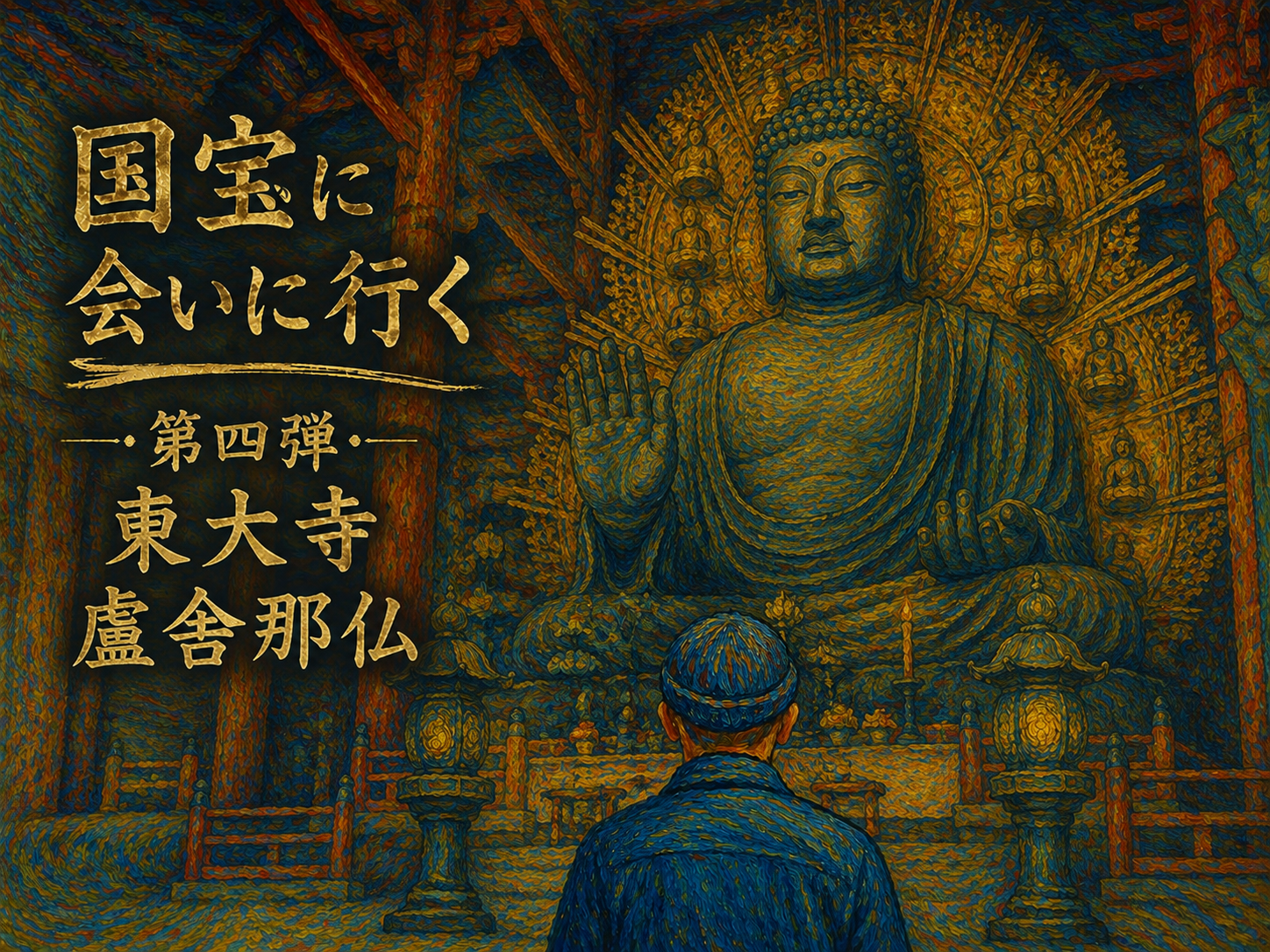 【国宝に会いに行く】第四弾　東大寺　盧舎那仏