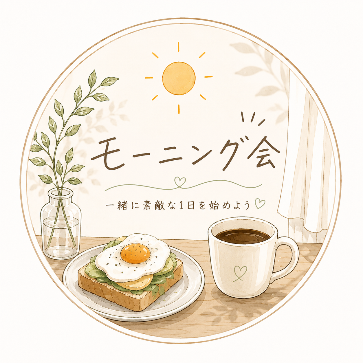 【20代限定】朝活☀️ゆるっとカフェ会☕️🍰