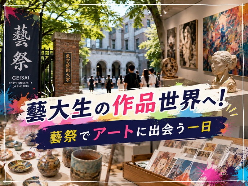 藝大生の作品世界へ！東京藝術大学「藝祭」美術めぐり＆キャンパス散策