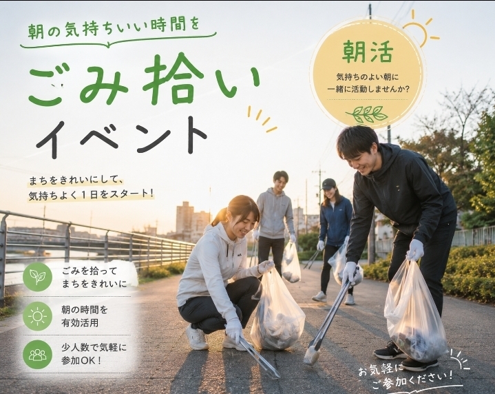 【女性主催】朝活  今月は日暮里🚉  目指せ山手線一周✌️クリーンウォーク🧹✨ 20-30代中心 