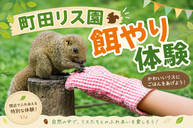 町田リス園で触れ合い＆餌やり体験🐿️＆お菓子持ち寄りピクニック🪴動物と触れ合う休日✨