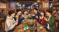 【韓国人主催】韓国式イザカヤで韓国料理とお酒飲みながら韓国酒ゲーム体験！20代30代限定でワイワイ交流🍻