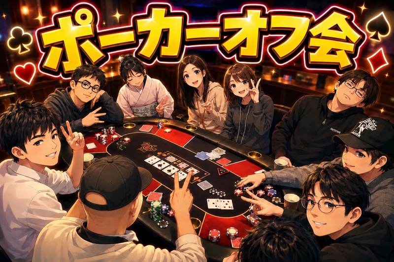 🌸テキサスホールデムポーカーオフ会🌸 🌟女性ディーラー🌟🔰初心者・友達作り＆交流オフ会🃏　初めての方も歓迎✨