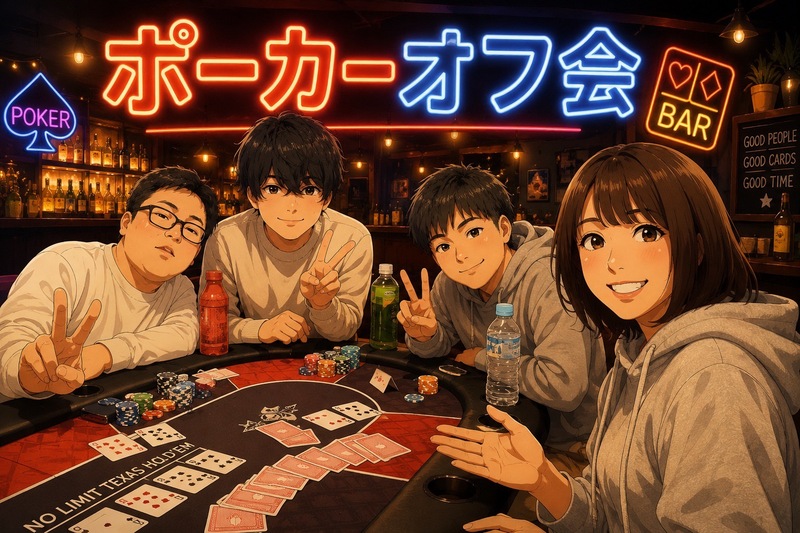 ♠️池袋ポーカー交流会♠️　🔰初心者OK＆満席続出！🌸友達作りも本格ゲーム体験も叶う夜🌸