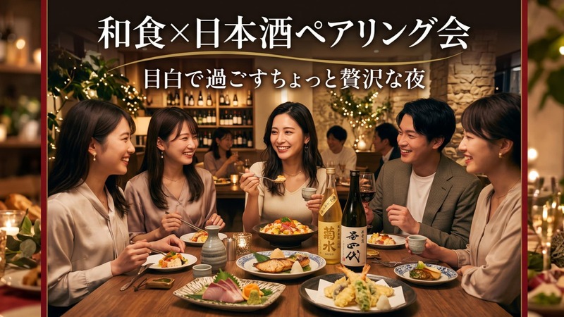 【8/22（土）】和食×厳選日本酒ペアリング会✨目白でワンランク上の夜🍶