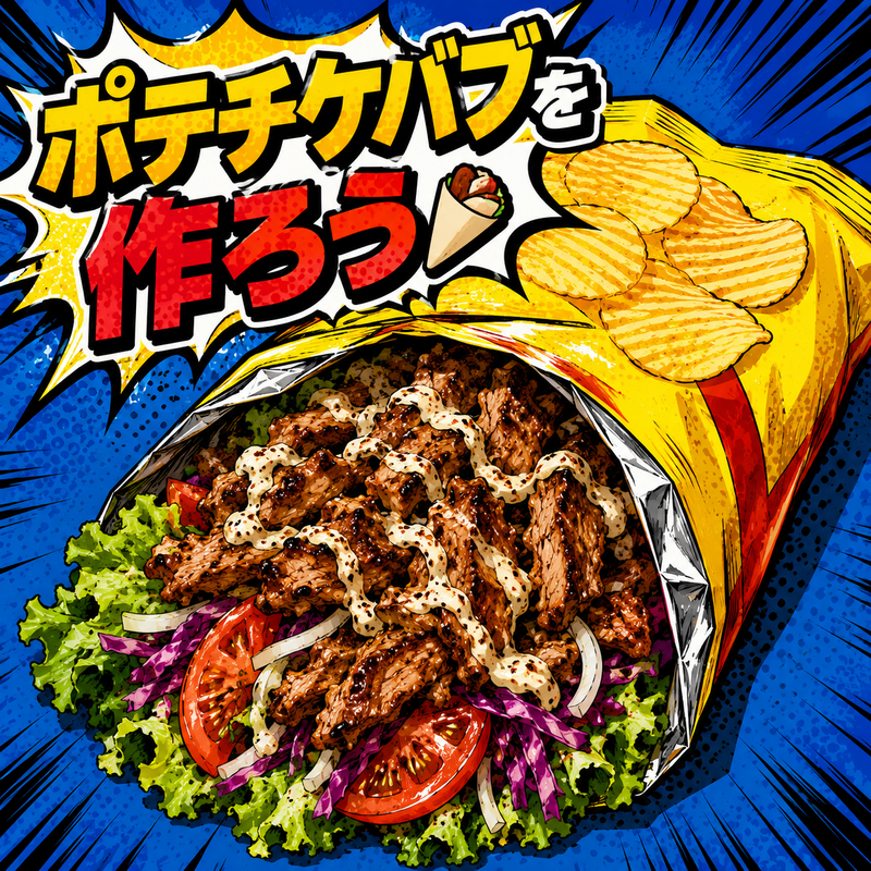 【20代メイン★8/23 11:30～】🥙第2回 ケバ部🥙  〜みんなでオリジナルケバブを作ろう〜