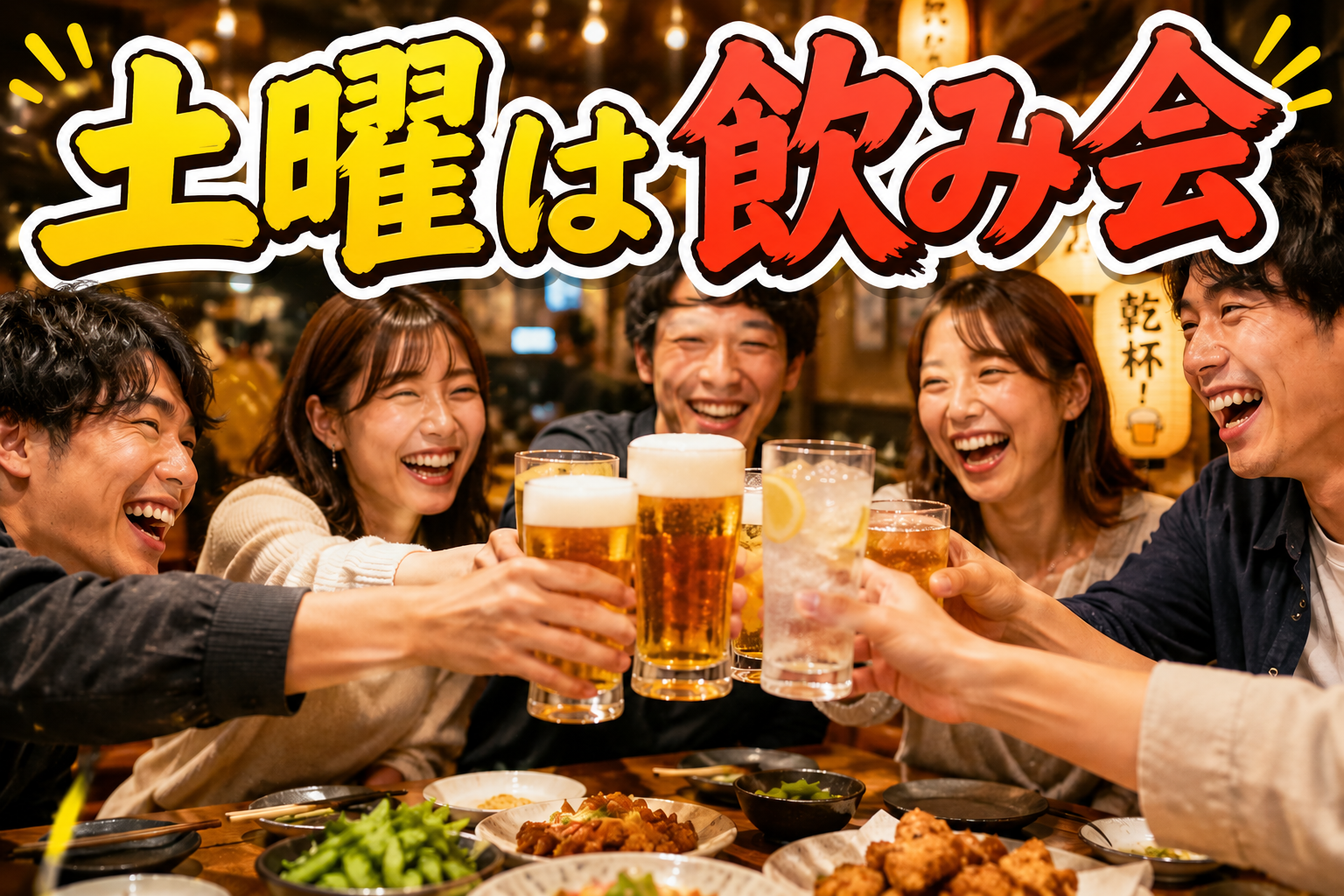 【20代限定】土曜日は飲み会♪