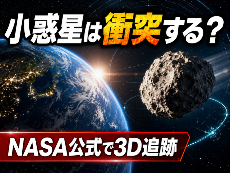 地球と宇宙をオンライン体験！【第2回】地球に小惑星は衝突する？