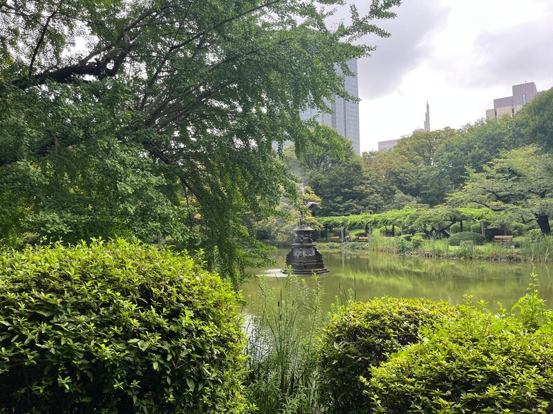 🚶🏻【日比谷公園】朝さんぽ と カフェトーク