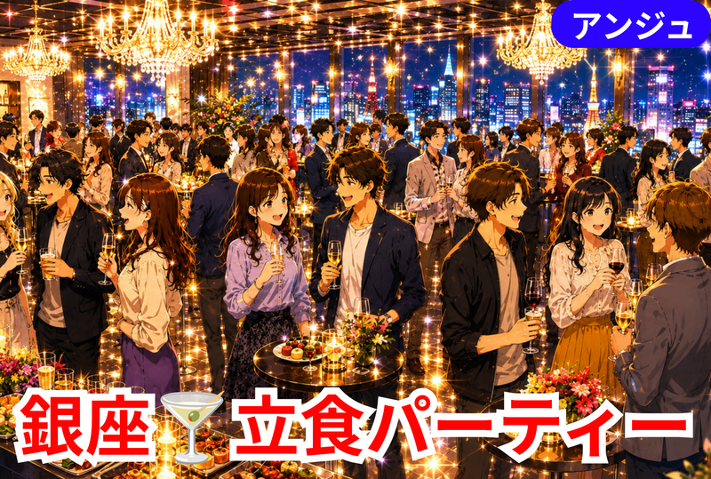 【貸切】銀座🍁秋のカクテル＆彩りフルーツパーティー🍸初参加の方大歓迎😀30代中盤～50代前半