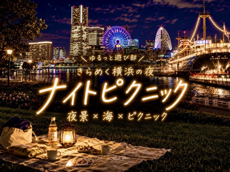 女性主催🌼【✨きらめく横浜の夜🌙山下公園ナイトピクニック🧺】1人参加＆初参加も安心🌸