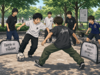 【華麗なテクニックを磨こう】ピクニック🧺 ×ストリートサッカー練習会⚽️