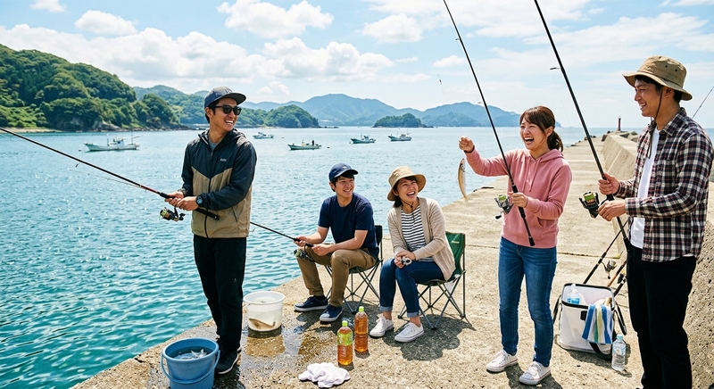 【早朝・有明🎣】初心者海釣りイベント！竿貸出あり（数量限定）