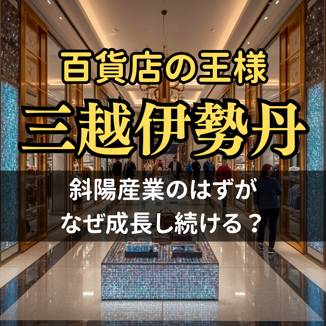 百貨店の王様、三越伊勢丹はなぜ成長し続けるのか【カフェ勉強会】