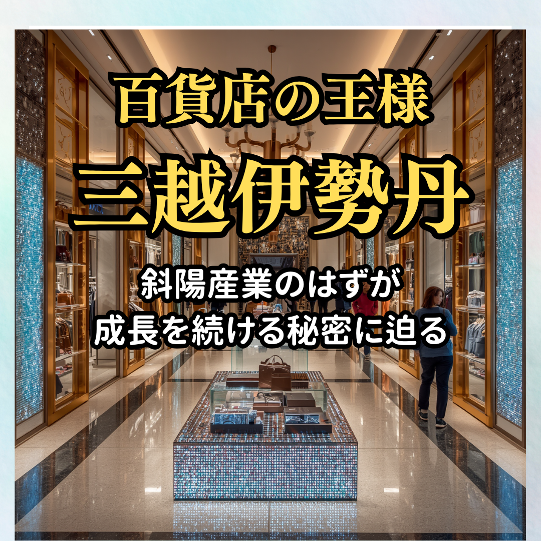 百貨店の王様、三越伊勢丹はなぜ成長し続けるのか【カフェ勉強会】