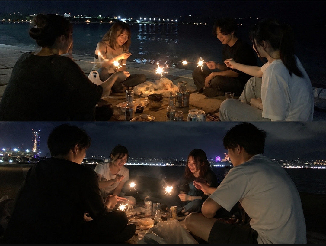 【8/30(日)18:30〜 開催】満席のため6名に増枠しました！夏の終わりをビーチで乾杯＆手持ち花火ナイト🍺🎆✨