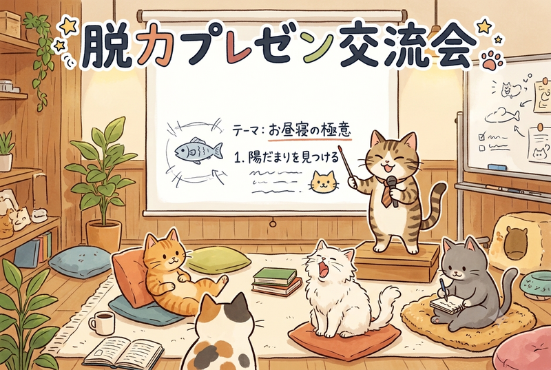 手ぶらでOK！日本一ユルい♨脱力プレゼン交流会 in新大阪