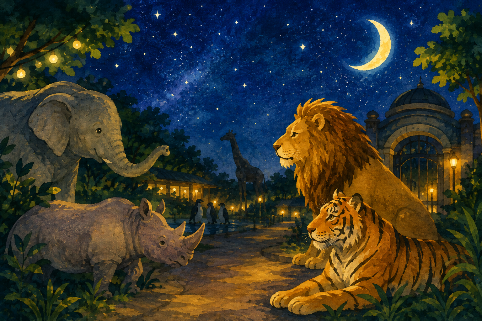🌙🦁【20代限定｜天王寺動物園 ナイトZOO 2026】🦒✨