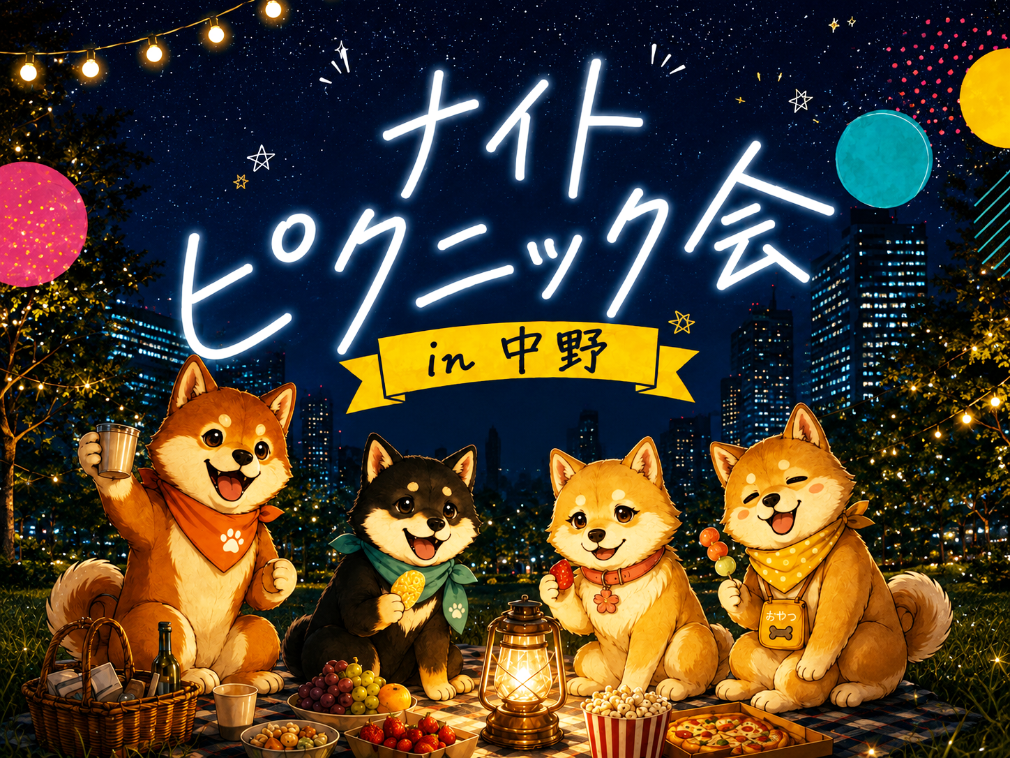 ナイトピクニック会 in 中野🌙✨