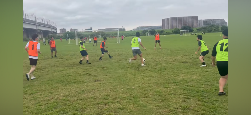 9/12(土)初心者・経験者歓迎！荒川戸田橋緑地で楽しくサッカー個人参加⚽️