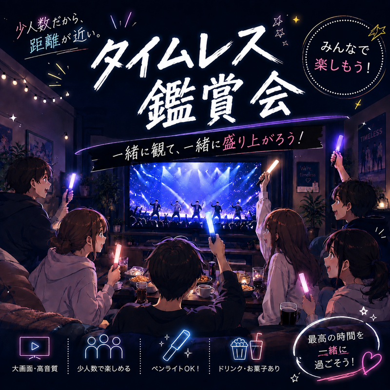 【9/4 華金・浜松町】timelesz愛を語ろう🌈推してる人も気になる人もOK