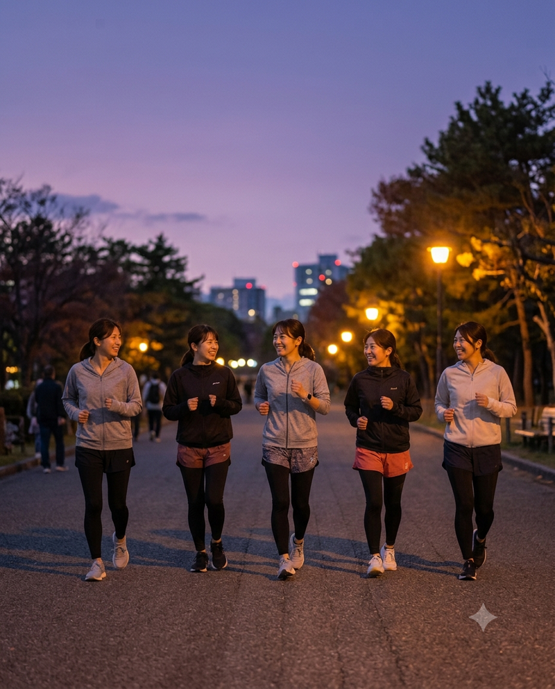 【仙台/女性限定】心身をリセット✨ゆるっと。夜Run🌙｜24〜34歳限定