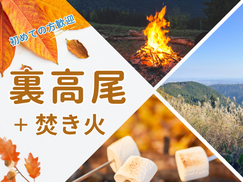 【裏高尾】山歩き×焚き火🔥 自然の中でゆるく遊ぶ休日