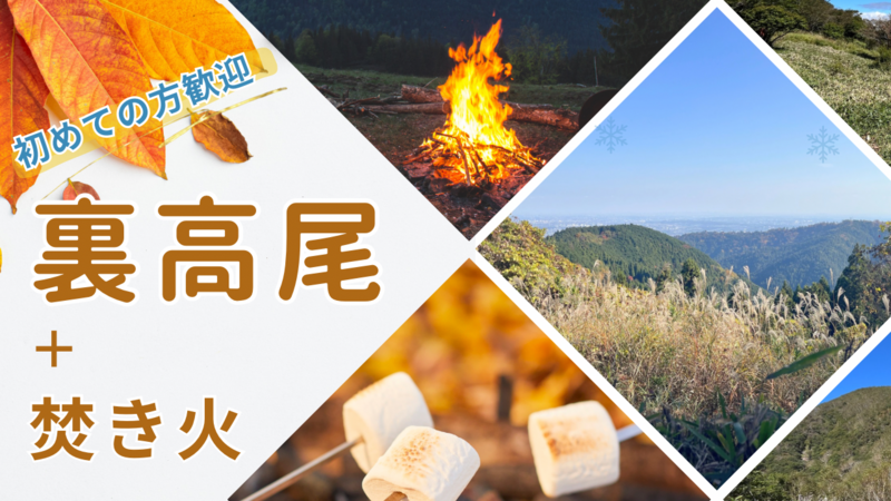 【裏高尾】山歩き×焚き火🔥 自然の中でゆるく遊ぶ休日