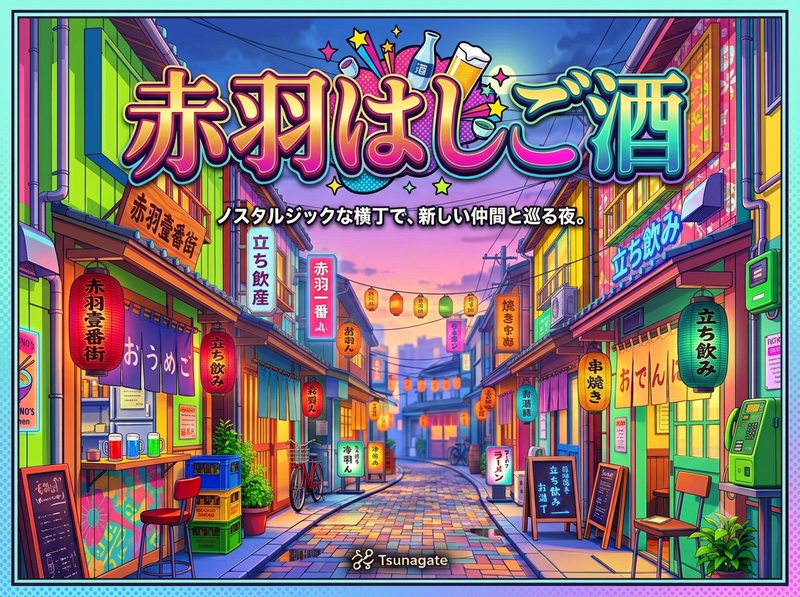 ひとり参加大歓迎🔰赤羽はしご酒❣️みんなで横丁で飲もう🍻