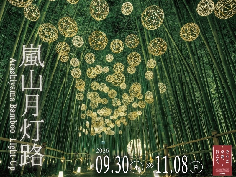 【幻想的な秋の夜🌙】嵐山月灯路をみんなで見に行こう！✨   29歳以下限定(一部除く)