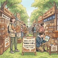 【東京みっけ｜イベント参加編】秋の世田谷パン祭りを巡ろう🚶散策＆焼き立てパン食べ歩き🍞