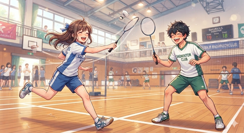 【9/26(土)文京区の体育館🏸】初心者・初心者に優しい経験者大歓迎！放課後みたいにわくわく交流バドミントン会✨