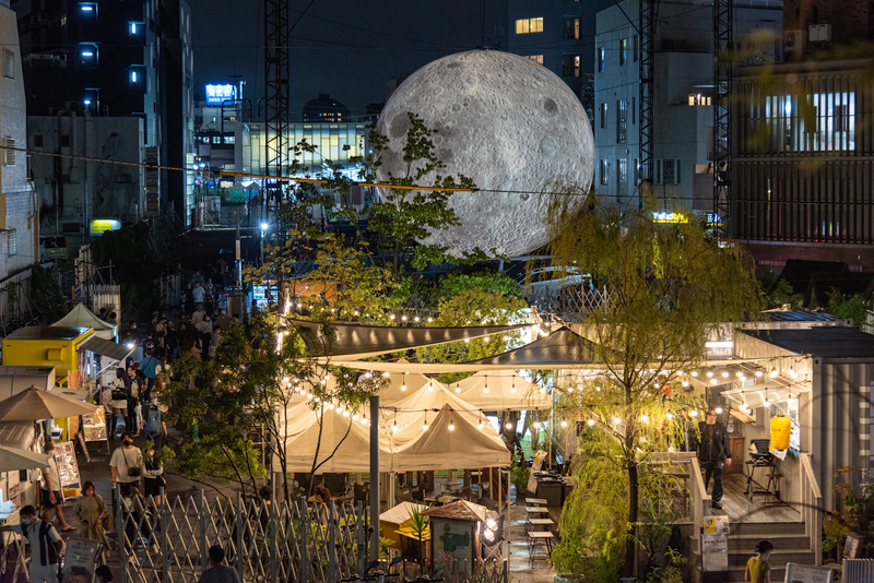 【最終日】下北沢の厶ーンアートナイトを見に行こう🌕🎨🎈
