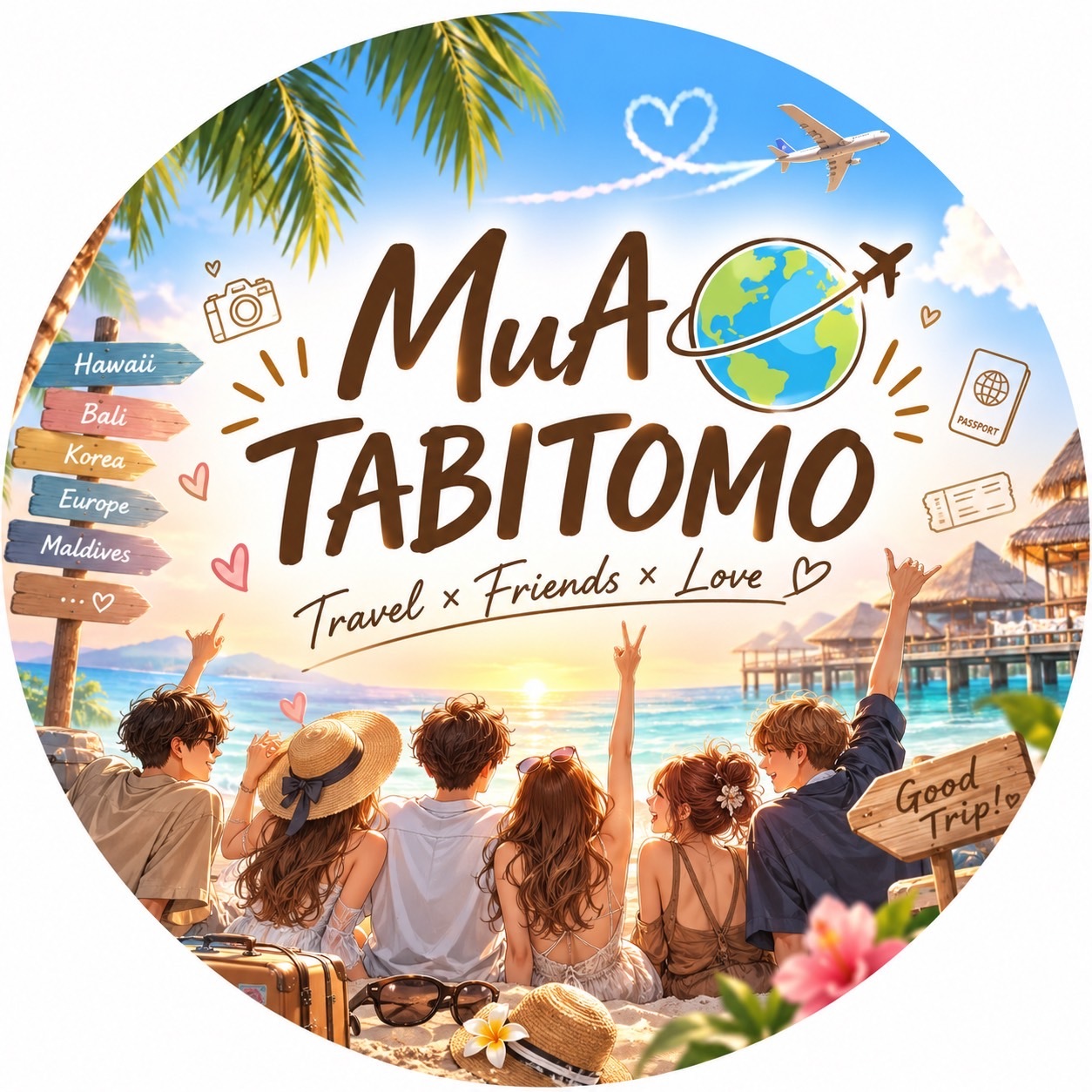 【9/12開催・渋谷レンスペ🌸】
Mua✈️旅友の会🌈
同世代で旅話で盛り上がろー！