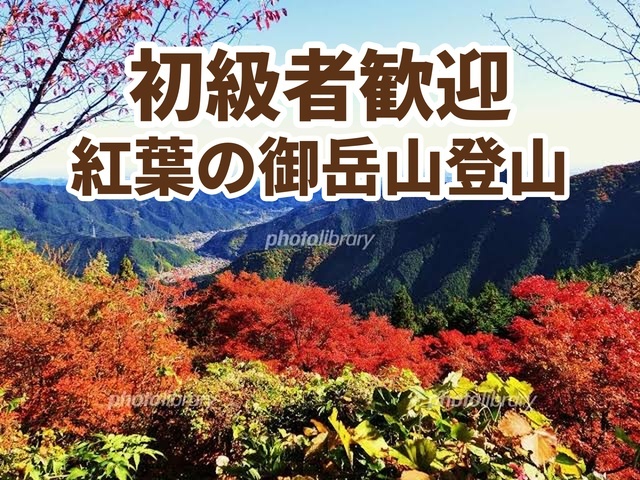 初級者歓迎！【御岳山】紅葉のロックガーデン🍁滝巡りハイキング〜清流とパワースポットを歩く〜リベンジ